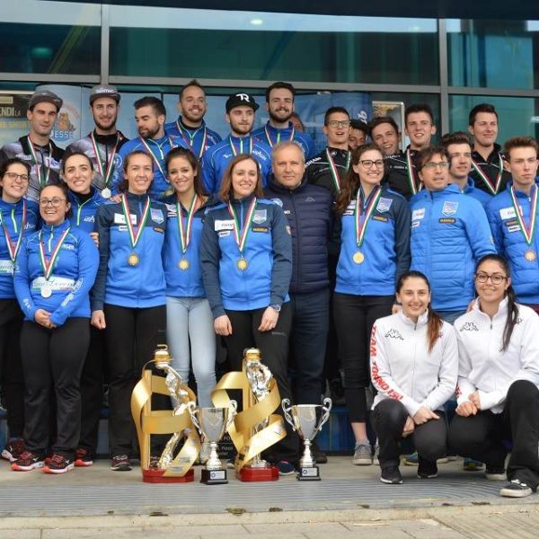 Curling, Sporting Club Pinerolo e Dolomiti Cortina Campioni d'Italia 2018-19