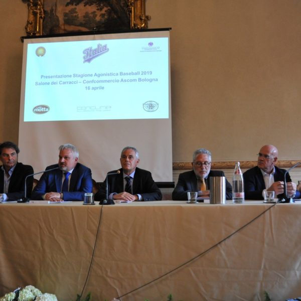 Baseball, presentata a Bologna la stagione 2019