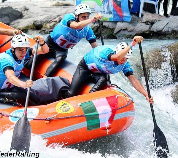 Rafting, vittoria azzurra all'Internazionale di Francia sul fiume La Durance