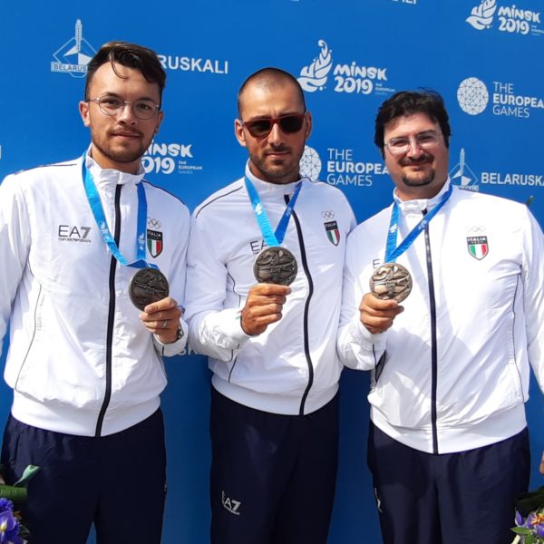 ARCO Giochi Europei, bronzo a squadre per gli Azzurri