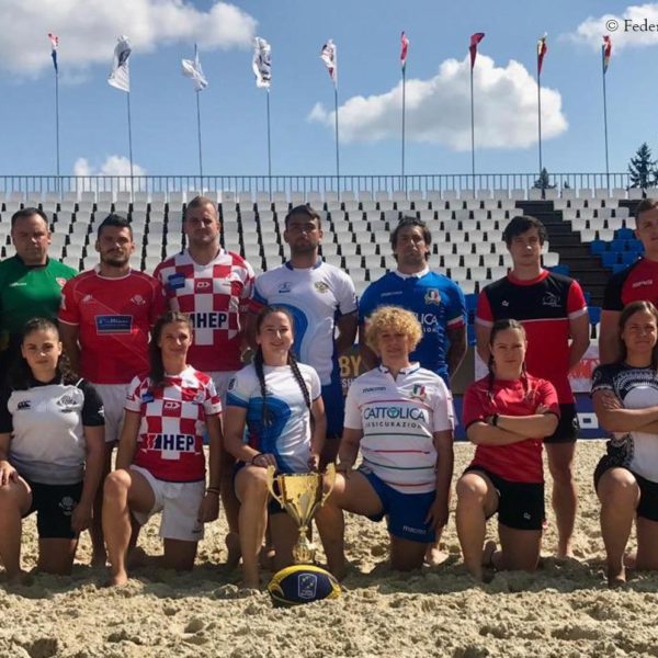 Europei Beach Rugby - Due medaglie per le Nazionali Azzurre