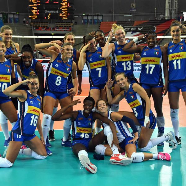 Europei Pallavolo - L'Italia schianta il Belgio, oggi c'è la Slovenia