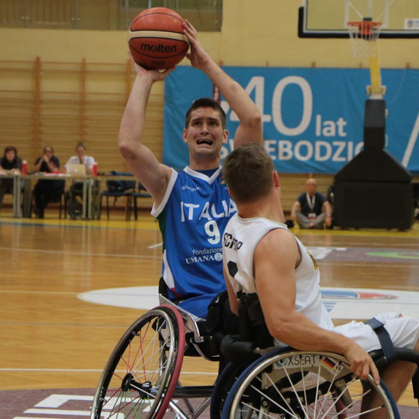 Europei Basket in carrozzina, Italia ko con la Germania