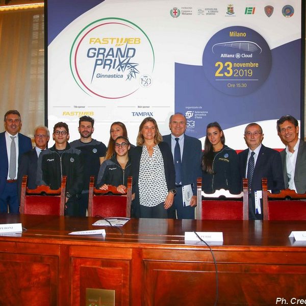 Fastweb Grand Prix Ginnastica, il 23 novembre il via a Milano