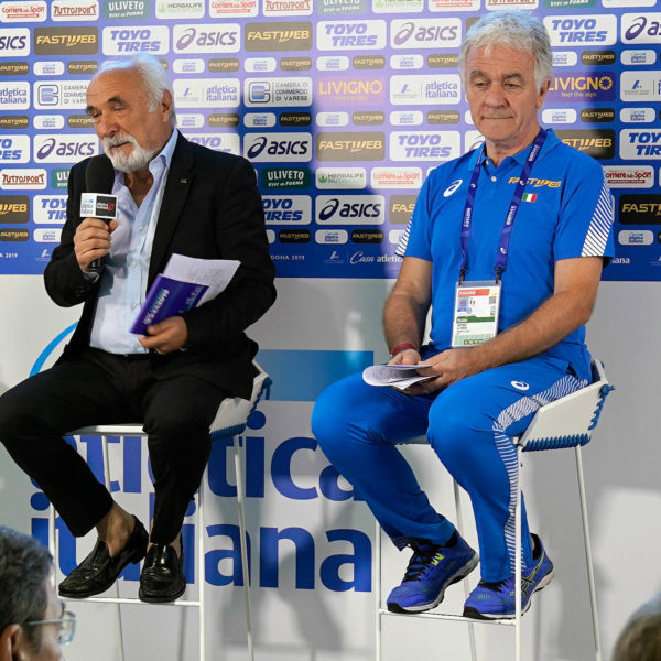 Atletica - Il bilancio mondiale del Presidente Giomi e del DT Latorre