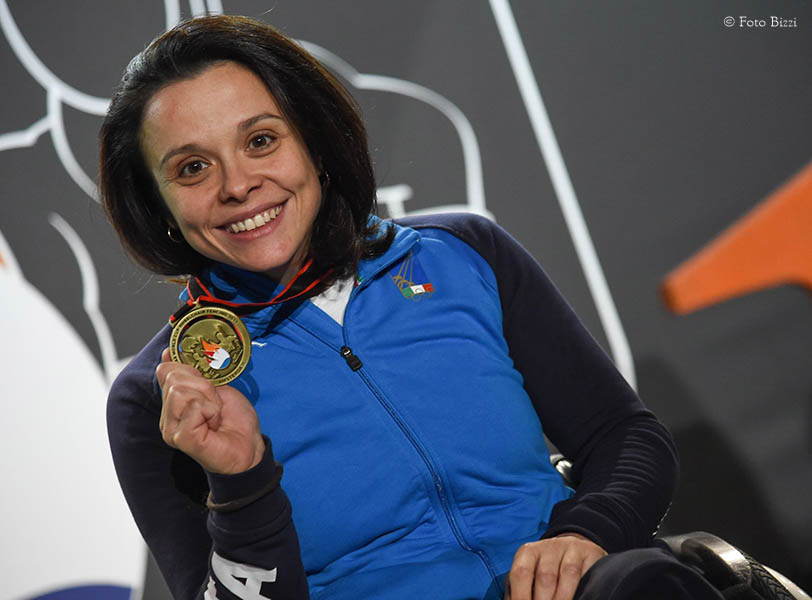 Rossana Pasquino trionfa ad Amsterdam nella sciabola paralimpica
