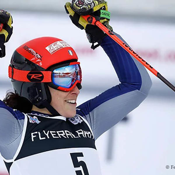 Federica Brignone è Gigante: l'italiana si impone a Courchevel