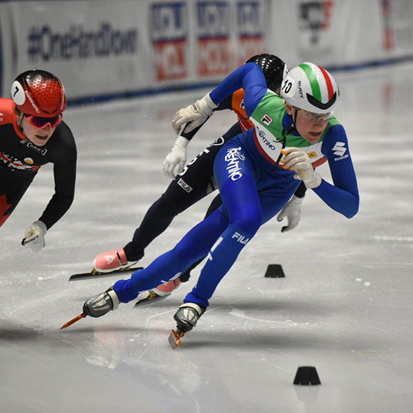 Short Track - Solo la sfortuna frena Martina Valcepina