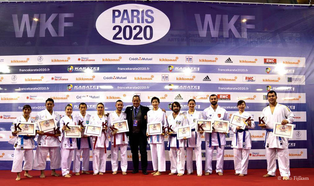 Karate Premier League: a Parigi cinque medaglie per la Nazionale Italiana