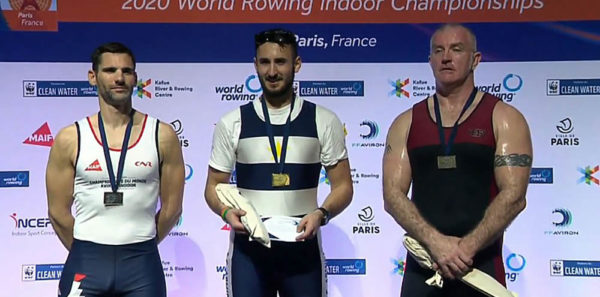 Sei medaglie per l'Italia ai Mondiali indoor di Parigi di rowing